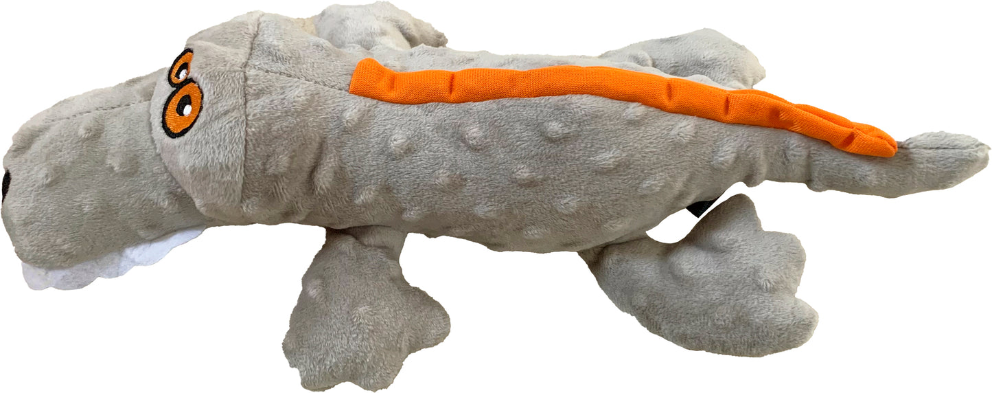 Hem and Boo Crazy Crocodile Soft Plush Toy with Squeaker 40cm (DT5101)