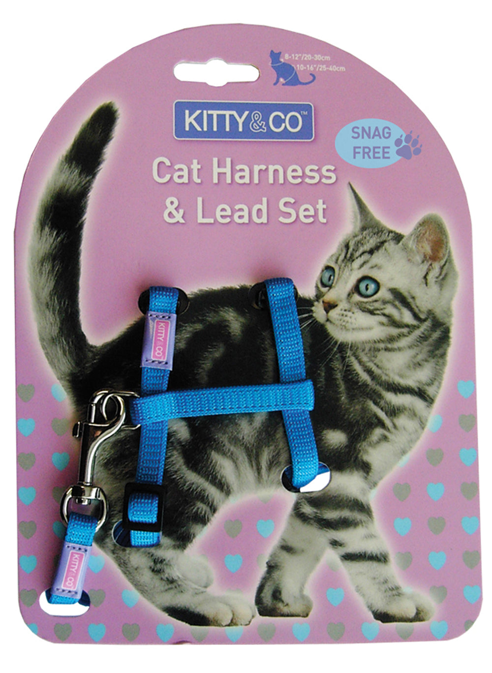 Kitty & Co Cat Harness & Lead Sets - 2 Colours