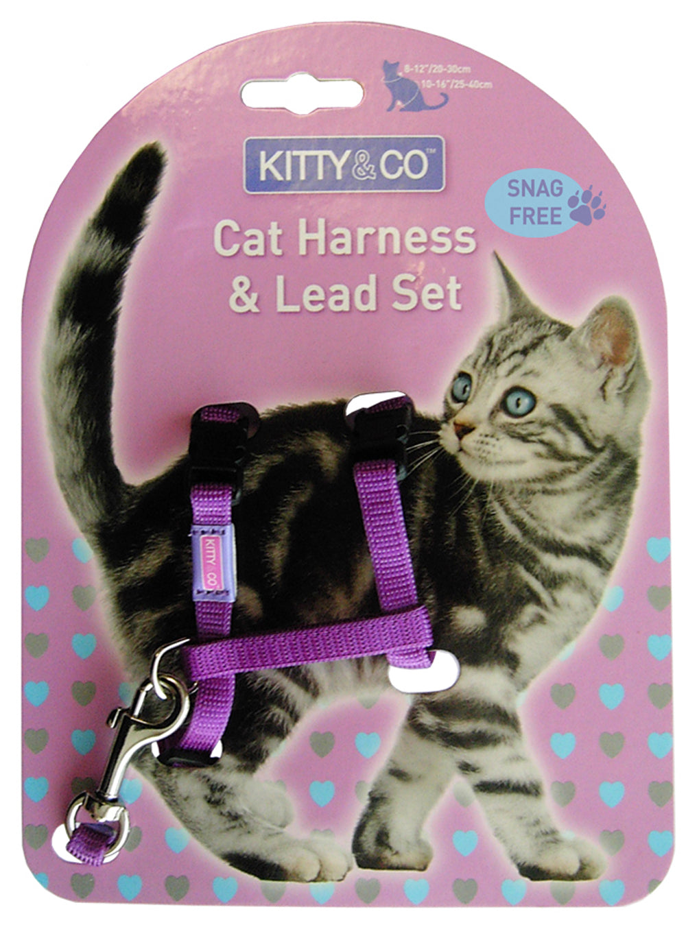 Kitty & Co Cat Harness & Lead Sets - 2 Colours