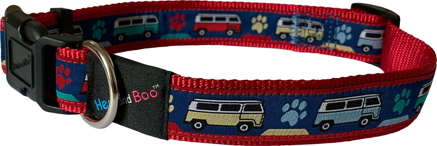 Hem and Boo Camper Van Collar & Leads