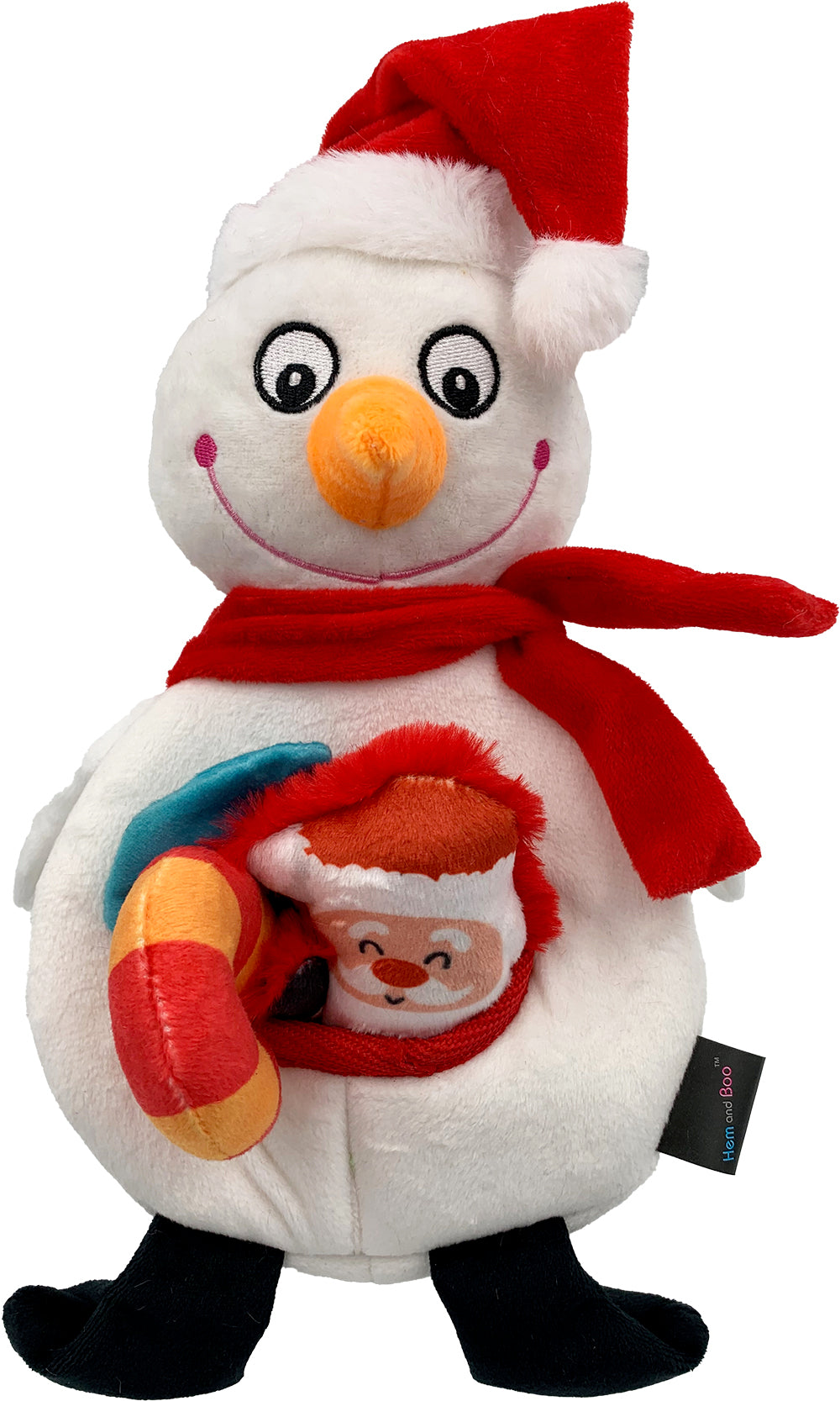 Hem and Boo Hide & Seek Snowman with Mini Toys (DT5587)