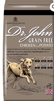 Dr. John Grain-Free chicken and potato with vegetables and gravy (COLLECTION ONLY)