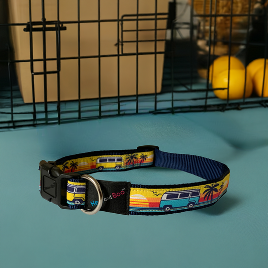 Hem and Boo Camper Van Collar & Leads